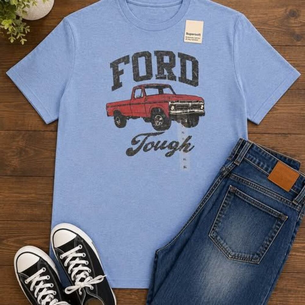 Ford Tough Vintage Truck Graphic T-Shirt – Men’s XL – New With Tags